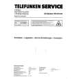 Cover page of TELEFUNKEN HS975CD Service Manual