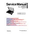 Cover page of TECHNICS SL1200MK2 Service Manual