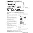 Cover page of PIONEER S-TA505 Service Manual