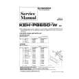 Cover page of PIONEER KEHP8650W ES Service Manual