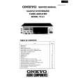 Cover page of ONKYO TX-51 Service Manual