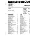 Cover page of TELEFUNKEN 1925I Service Manual