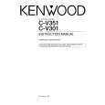 Cover page of KENWOOD C-V301 Owner's Manual