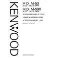 Cover page of KENWOOD M50/X MIDI Owner's Manual