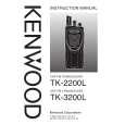 Cover page of KENWOOD TK-3200L Owner's Manual