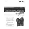 Cover page of TEAC X2000 Owner's Manual