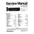 Cover page of TECHNICS SAEX100 Service Manual