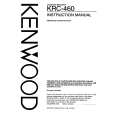 Cover page of KENWOOD KRC460 Owner's Manual