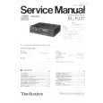 Cover page of TECHNICS SLPJ37 Service Manual