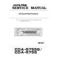 Cover page of ALPINE CDA-5755 Service Manual