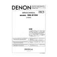 Cover page of DENON DN-X100 Service Manual