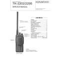 Cover page of KENWOOD TK-2206 Service Manual