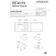 Cover page of KENWOOD DS-401TE Service Manual