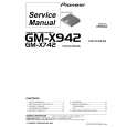 Cover page of PIONEER GM-X742 Service Manual