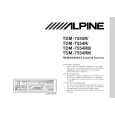 Cover page of ALPINE TDM7554RB Owner's Manual