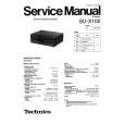 Cover page of TECHNICS SU-X102 Service Manual