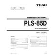 Cover page of TEAC PLS-85D Service Manual
