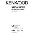 Cover page of KENWOOD KRF-V5300D Owner's Manual
