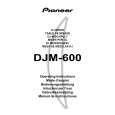 Cover page of PIONEER DJM-600/WY Owner's Manual