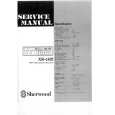 Cover page of SHERWOOD XR-1502 Service Manual