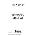 Cover page of CANON NP6312 Service Manual