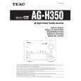 Cover page of TEAC AGH350 Owner's Manual