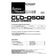 Cover page of PIONEER CLD-D502 Service Manual