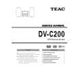 Cover page of TEAC DV-C200 Service Manual