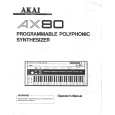 Cover page of AKAI AX80 Owner's Manual