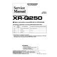 Cover page of PIONEER XRQ250 Service Manual