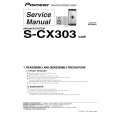 Cover page of PIONEER S-CX303/XJM/E Service Manual