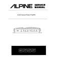 Cover page of ALPINE 3555 Service Manual