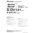 Cover page of PIONEER S-DV131/XJC/E Service Manual