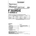 Cover page of PIONEER F-303RDS-G Service Manual