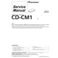 Cover page of PIONEER CD-CM1/E Service Manual