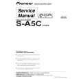 Cover page of PIONEER S-A5C/XTW/E Service Manual