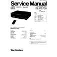 Cover page of TECHNICS SL-PS700 Service Manual