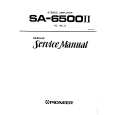 Cover page of PIONEER SA6500II Service Manual