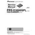 Cover page of PIONEER PRS-D3000SPL/XH/EW Service Manual