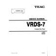 Cover page of TEAC VRDS7 Service Manual