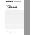 Cover page of PIONEER DJM-909/KUCXJ Owner's Manual