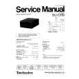 Cover page of TECHNICS SUCH9 Service Manual