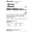 Cover page of PIONEER DEH-MG8147 Service Manual
