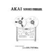 Cover page of AKAI GX-747DBX Service Manual