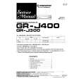 Cover page of PIONEER GR-J300 Service Manual