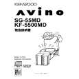 Cover page of KENWOOD SG-55MD Owner's Manual