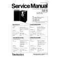 Cover page of TECHNICS SB-8 Service Manual