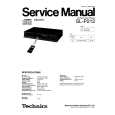Cover page of TECHNICS SL-P212 Service Manual