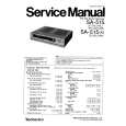 Cover page of TECHNICS SA515/K Service Manual