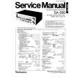 Cover page of TECHNICS SA500 Service Manual